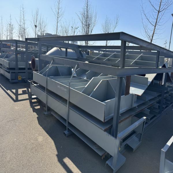 Galvanized Steel Structure Fabrication for Cement Grinding Stacker Reclaimer Conveyor Engineering Machine