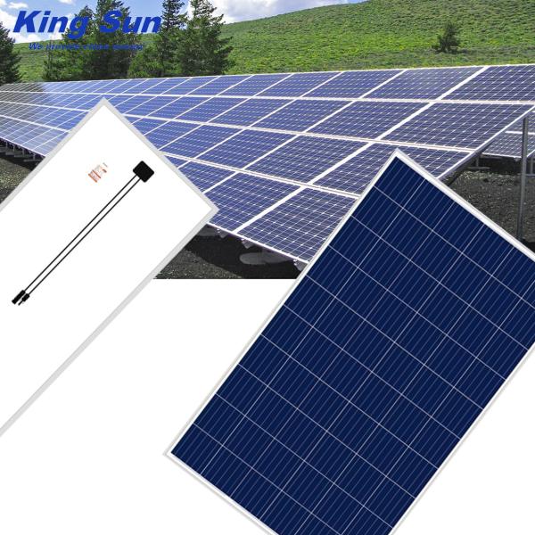 Quality 265W 3.2mm IP67 Polycrystalline Solar Panel , Polycrystalline Solar Module for sale