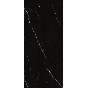 China 64*144 Black And White Ceramic Floor Tile Marble Look Full Body Porcelain Tiles And Floor Tiles For Interior on sale