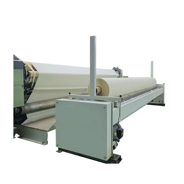 Quality High Capacity Fabric Roll Winder Cloth Textile Winding Machine Automatic 380v for sale
