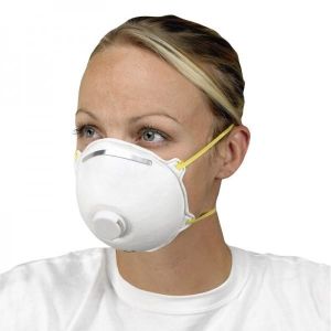 Wholesale Non Woven Activated Carbon Respirator N95 , Carbon Filter Dust Mask With Valve from china suppliers