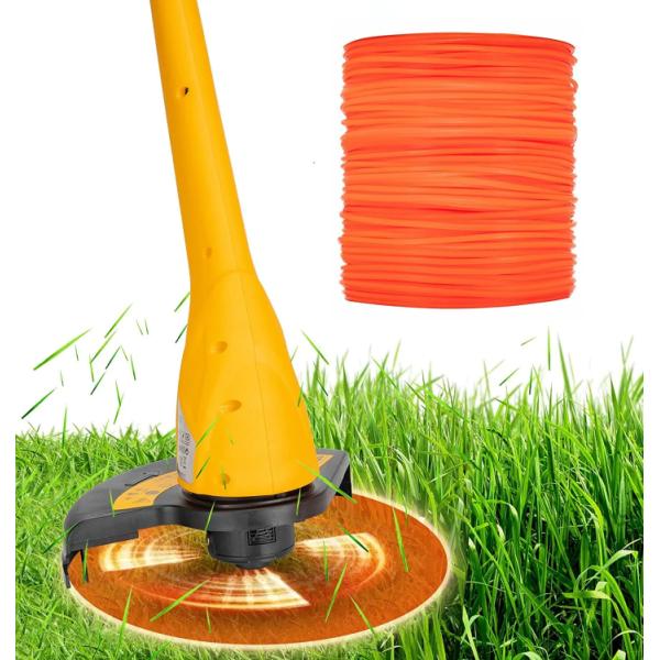 String Trimmer Line for Weed Eater String Edger Line Refills Parts Auto-Feed with Covers