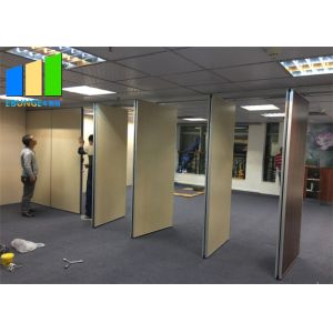 Conference Room Division Soundproof Operable Folding Partition Walls