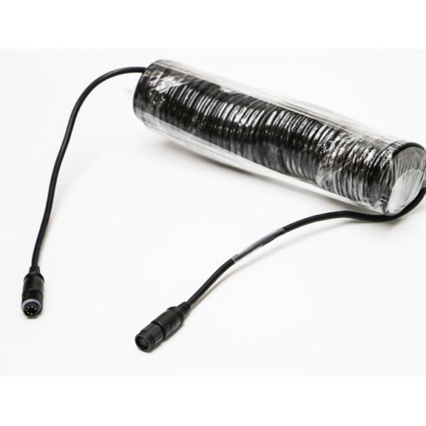 TPU Material 6 Pin Truck Electrical Cable For Car Rear View Camera Audio And Video