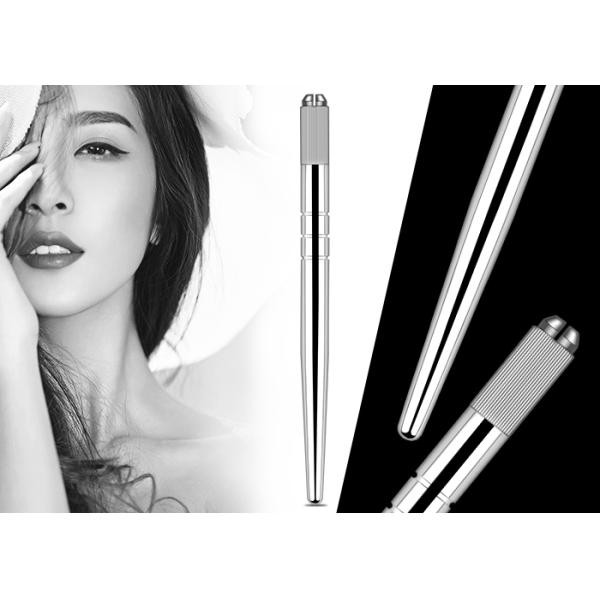 Eyebrow Tattoo Heavy Silver Manual Tattoo Pen , Microblading Pen 60G