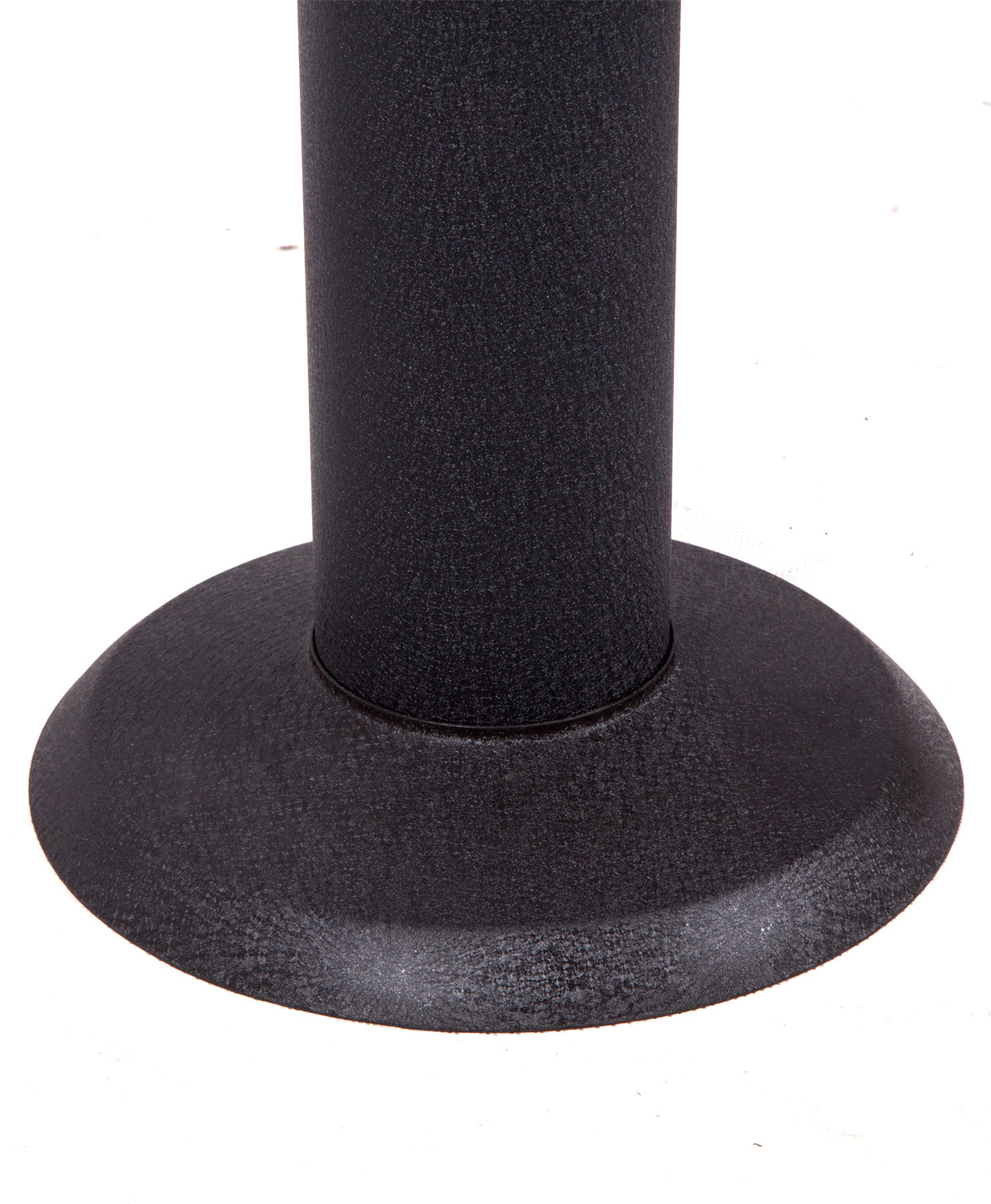 Black Cast Iron Table Base Bolt Down Table legs Shape Customized For Bar Table