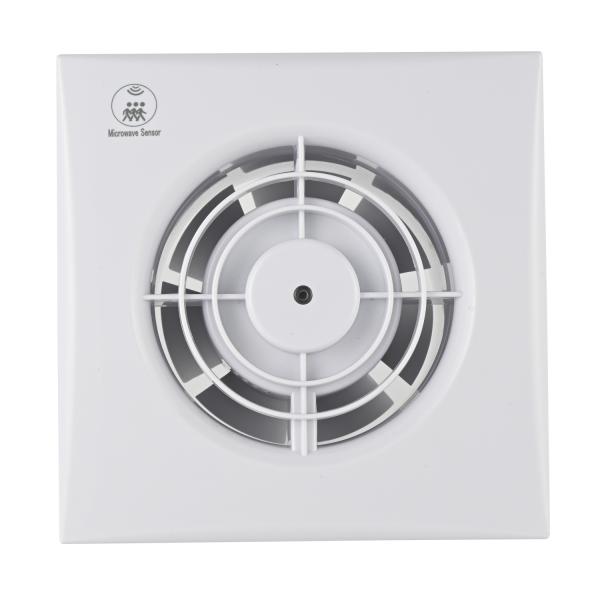 125mm Low Noise Shutter Bathroom Ventilation Wall Mounted Exhaust Fan with