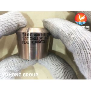 ASTM B151 C70600 COPPER HIGH PRESSURE THREADED FITTING 3000LB NPT