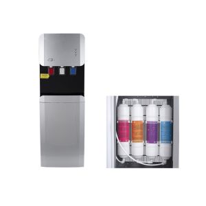 Wholesale Compressor Cooling Pipeline 3 Taps Water Cooler Dispenser With Inline Filtration System 105L-XGJ from china suppliers