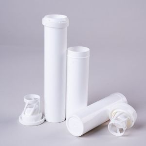 Wholesale Custom White Straight Effervescent Tablet Tube PP Material For Vitamin Pills Packaging from china suppliers