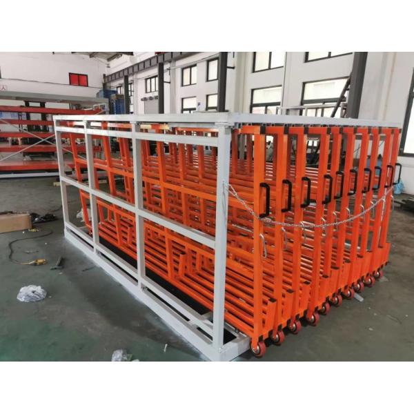 Customized Heavy Duty Vertical Roll Out Sheets Rack For Sheet Storage
