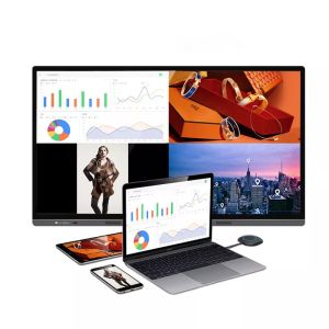 55 Inch 4k All In One Whiteboard Interactive Smart Board