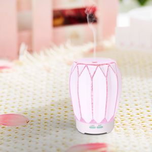 100ml Aromatherapy Diffuser Waterless Nebulizer Essential Oil 3D Glass Diffuser
