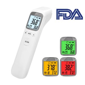 Fever Detection Medical Infrared Thermometer With Luminous Display