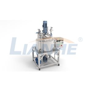 200L Sealed Cover Vacuum Homogenizer Mixing Heating Emulsifying Machine