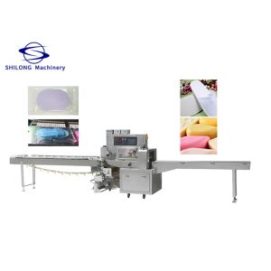 Food Biscuit Vegetables Horizontal Packaging Machine For Fastfood Noodles Fruit
