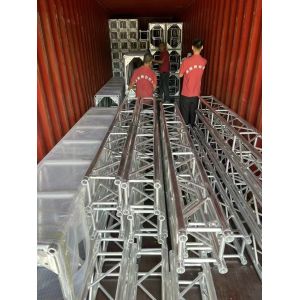 Custom Square Aluminium Exhibition Truss , 6082-T6 Aluminium Alloy Truss