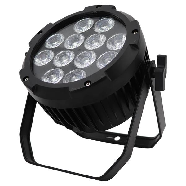 Waterproof Aluminum RGBW 4in1 LED Par Lights 12*12w Flat Par IP65