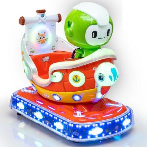 Wholesale ABS Plastic Material Coin Operated Kiddie Ride Suitable For Transshipme from china suppliers
