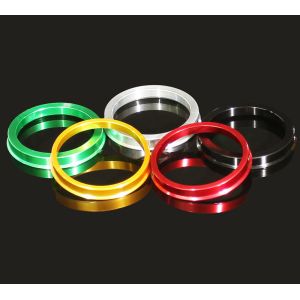 30mm Aliuminum Wheel Hub Centric Rings With Anodize Coatings OD93.0 ID60.0