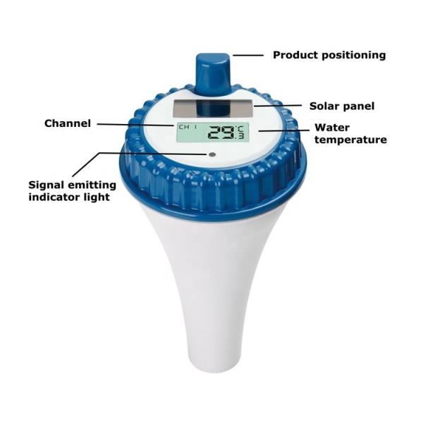Easy Read Solar Pool Thermometer For Accurate Temperature Monitoring In Outdoor
