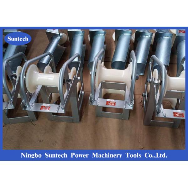 Bell Mouth 100mm Nylon Wheel Cable Pulling Rollers