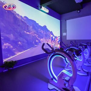 Multi Language AR Bicycle Simulator Interactive Cycling Experience Sports Games