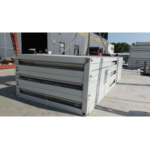 Flexible Assemble 40 Ft Hurricane Proof Fold Out Container House Portable Mobile