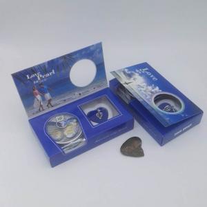 Wholesale DIY  Amazing Love Wish Pearl Gift Oyster Pendant Necklace with Blue Color Box from china suppliers