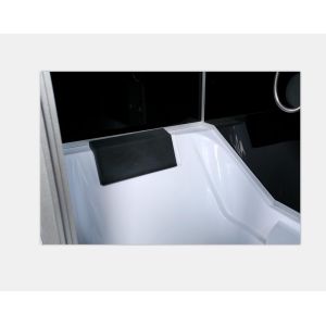 Polished Frame Steam Shower Enclosure , Steam Shower Cubicle Single Door Sliding