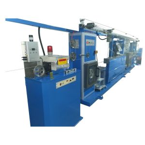 HH-25mm ETFR / FEP / PFA Wire And Cable Extrusion Machine 0.25-1.5mm