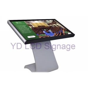 Full HD Touch Screen Information Kiosk , Portable Commercial Digital Signage
