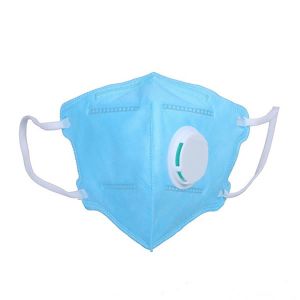 KN95 Filter Dust Protector Disposable FFP2 Face Mask With Non - Woven Fabric