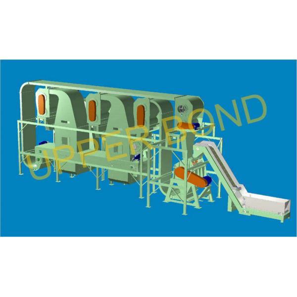 Tobacco Processing Equipment Horizontal Threshing Machine With Variable