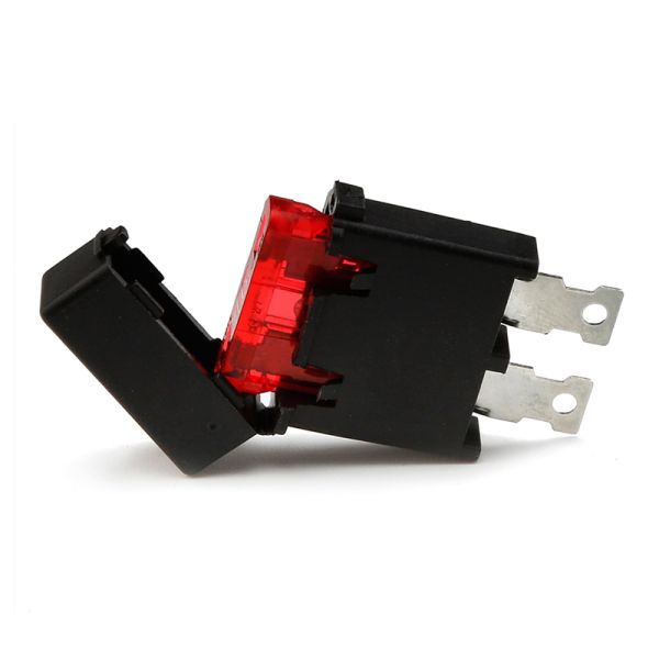 Quality Black ROHS Certified Blade Fuse Holder With Cover for PCB Mounting in Automotive Applications for sale