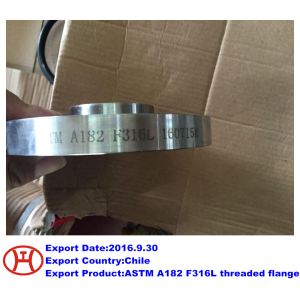 Wholesale ASTM A182 F316L threaded flange from china suppliers