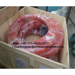 Internal screw axis bulk material hauling and transporting machine