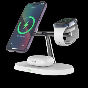 PD/QC Wireless Charger Compatible With Qi Smart Phone Airpod IWatch