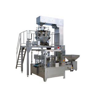 Cashew Nuts Packing Flat Pouch Rotary Packing Machine CE Certification