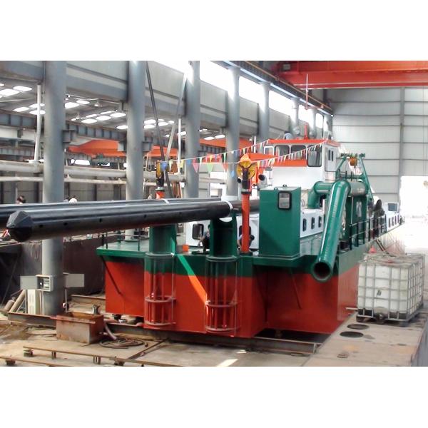 6 Inch Diesel River Dredging Equipment With Water Engine Cooling System Cutter Suction Dredger