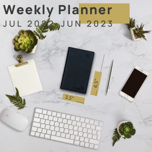 3.5*6.5inch Academic Planner Customizable With Monthly Tabs