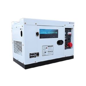 12kw Air Cooled Silent/Open Frame Dual Voltage Diesel Portable Generator for