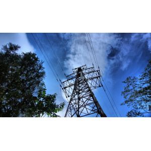 Wind Resistant Lattice Transmission Tower Galvanized Or Ungalvanized Surface