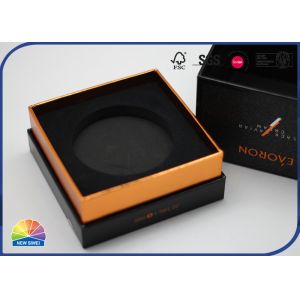 Luxury Rigid Shoulder Box Packaging Full Color Offset Printing Custom Glitter