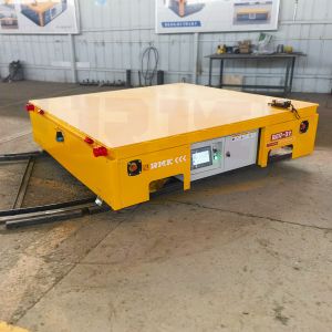 Customized Curved Rail Automated Rail Electric Transport Cart