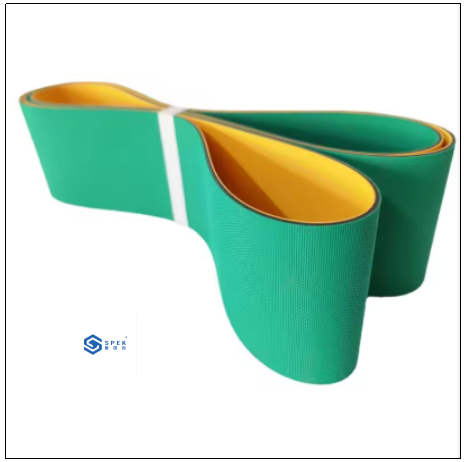 Wholesale Spinning Circumference 2445mm* Width 11mm Green Spindle Belt With Finger Joint For Spinnig Textile Machinery Spare Parts from china suppliers