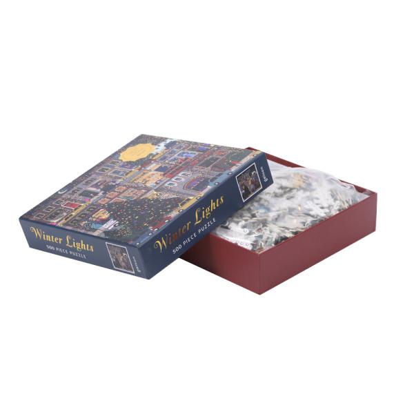 Quality Rectangular 500 Piece Jigsaw Puzzles Custom Made for Education for sale