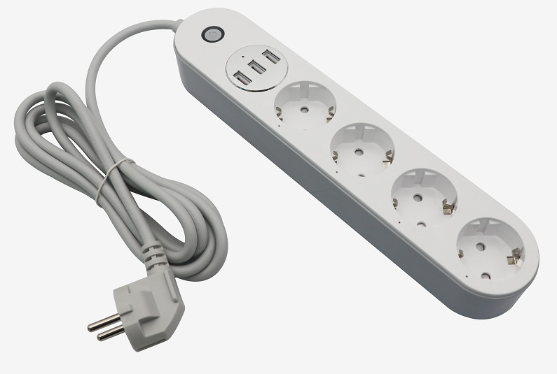 Smart Home USB charging Wi-Fi Smart Power Strip Remote Control With Google and