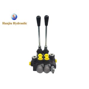 40 Liter Monoblock Control Valve P40 1 - 7 Spool G 1/2" Open Center Single