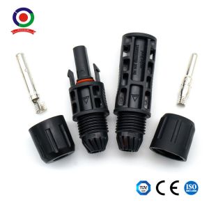 China TUV Approved Solar PV Connector with IP67 Dustproof and Copper/Tin Plated Contacts for High Performance on sale